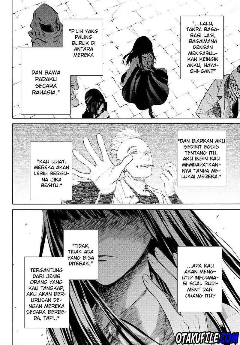 Konya wa Tsuki ga Kirei Desu ga, Toriaezu Shi ne chapter 12